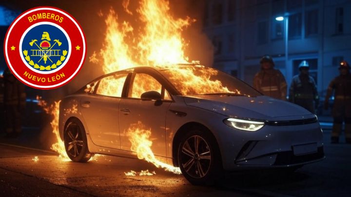 Bomberos de Nuevo León lamenta falta de equipo contra incendio de vehículos eléctricos