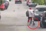 Captan a hombre arrastrando a un perrito en Arboledas de la Silla, Guadalupe
