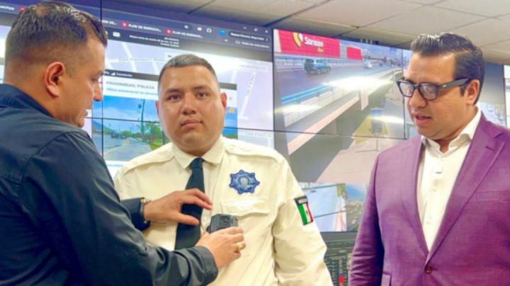 Entregan 85 body cam a policías de Santa Catarina, ¿qué son y para qué sirven estas cámaras?