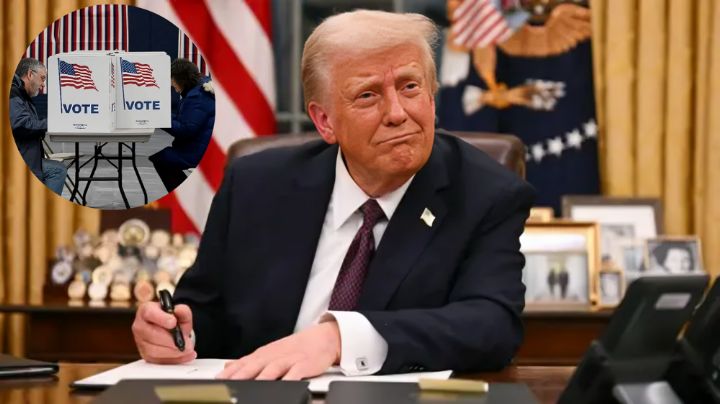 Trump firma orden ejecutiva que exige prueba de ciudadanía para votar en EU