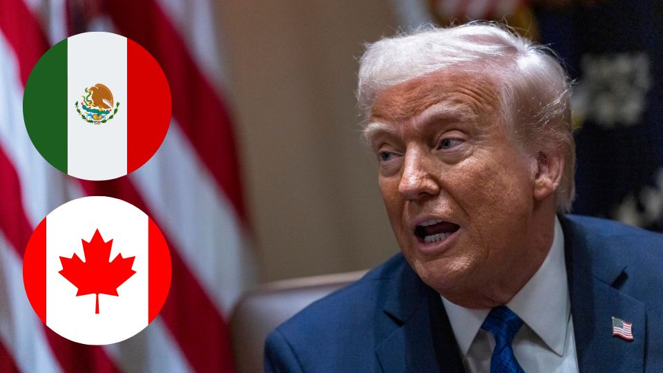 Donald Trump 'felicita' a M??xico y Canadá por actuar ante medidas arancelarias | EFE/EPA/SHAWN THEW / POOL
