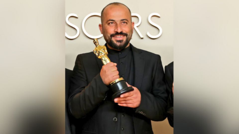Hamdan Ballal, director de cine.