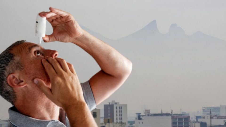 Los ojos son los más sensibles ante la contaminación.
