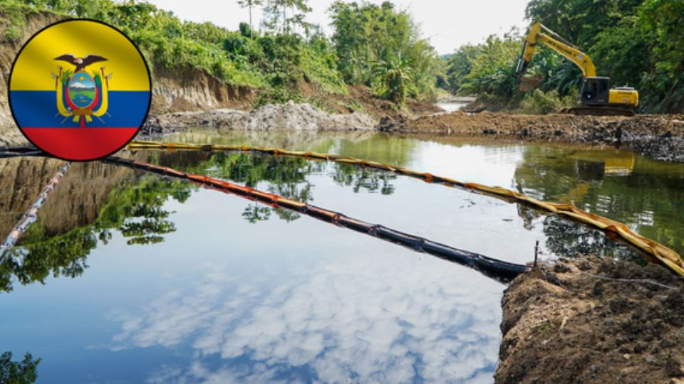 El volumen del reciente derrame de petróleo en Ecuador por la rotura de un oleoducto, ascendió a más de 25 mil barriles de crudo que llegaron a los principales ríos de la provincia de Esmeraldas, al norte del país.