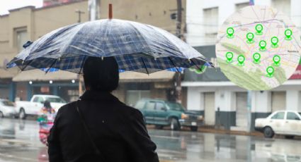 Lluvia limpia el aire que se respira en la zona metropolitana de Monterrey