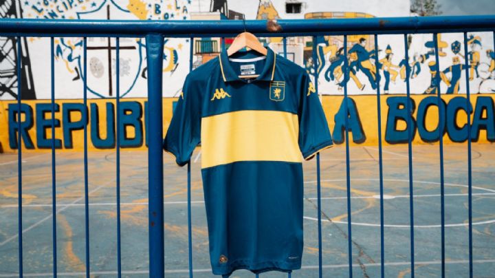 El Génova celebra los 120 años del Boca Juniors con una camiseta inspirada en sus colores