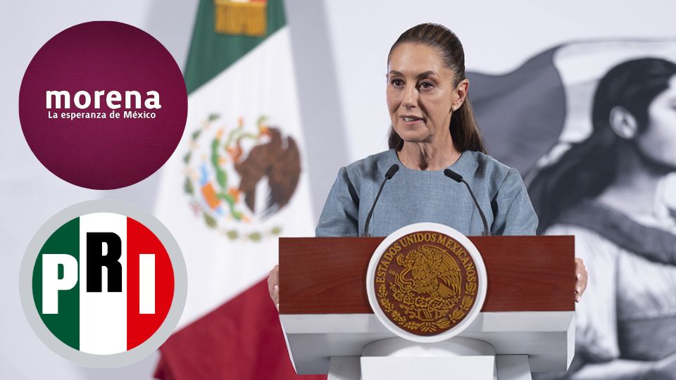 Claudia Sheinbaum descarta alianza entre PRI y Morena