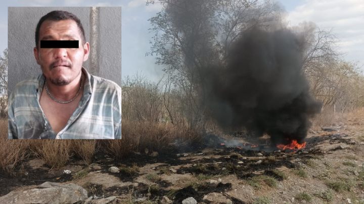 Detienen por doceava vez a hombre en Apodaca; ahora por ocasionar incendio