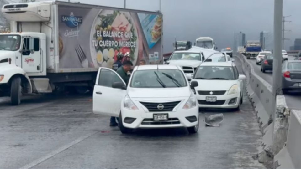 La carambola tuvo lugar sobre el bulevar Díaz Ordaz.