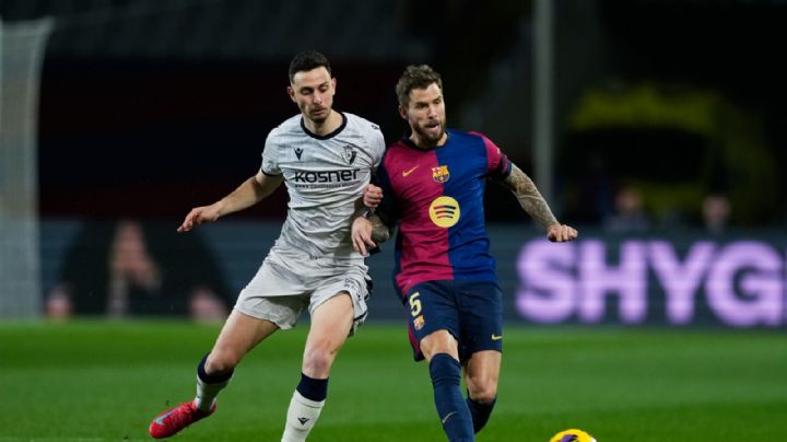 Barcelona responde a denuncia de Osasuna por alineación indebida