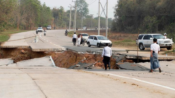 Birmania declara estado de emergencia por sismo que dejó cientos de muertos