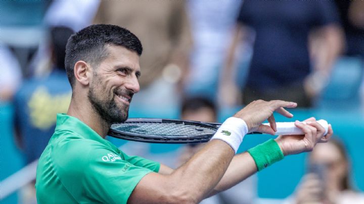 ATP: Djokovic anula a Dimitrov e irá por su título 100 en la Final del Miami Open