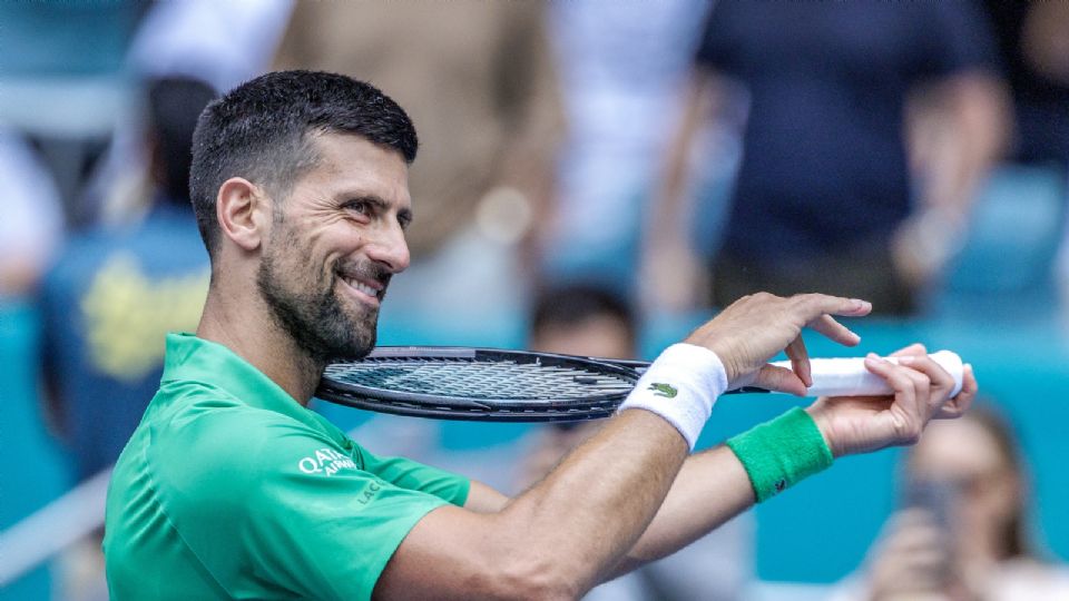 Djokovic ofrece un monólogo y se clasifica para la final del Miami Open, donde buscará un récord histórico
