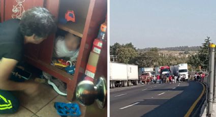 Niño se esconde en su casa; padres denuncian desaparición y provocan bloqueos en Puebla