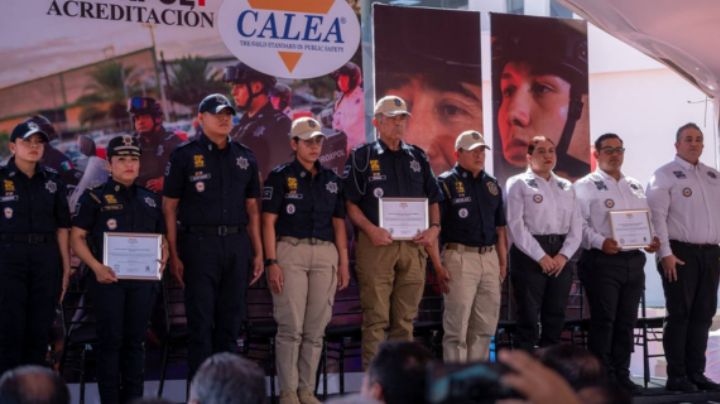 Elementos de Proxpol Escobedo reciben galardón 'Triple Arco', una acreditación mundial