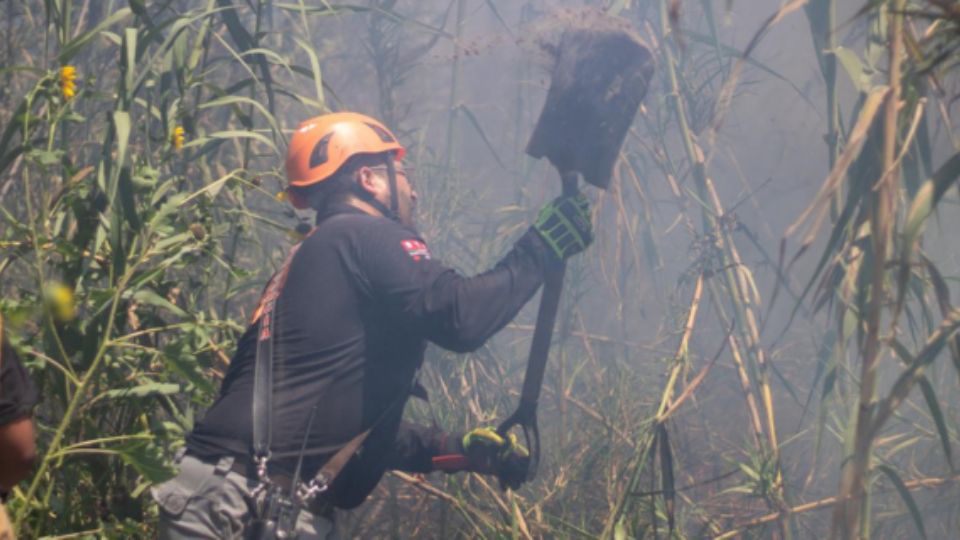 Sofocación de incendio.
