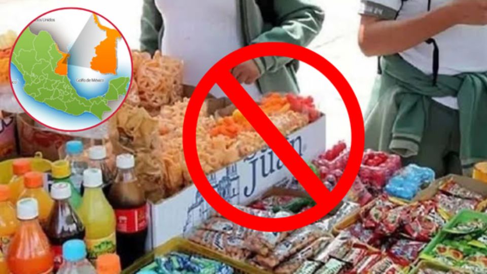 A partir de este lunes, la venta de comida chatarra en todas las escuelas de nivel básico del estado ha sido prohibida.
