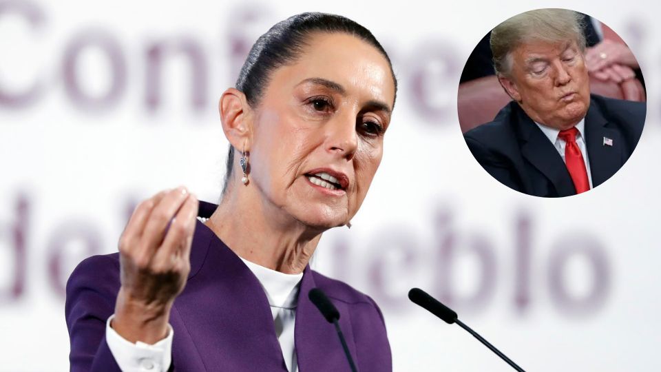Sheinbaum responderá a aranceles de Trump el próximo domingo | EFE/ Mario Guzmán