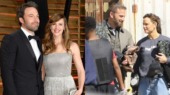 Captan a Ben Affleck y Jennifer Garner juntos en California