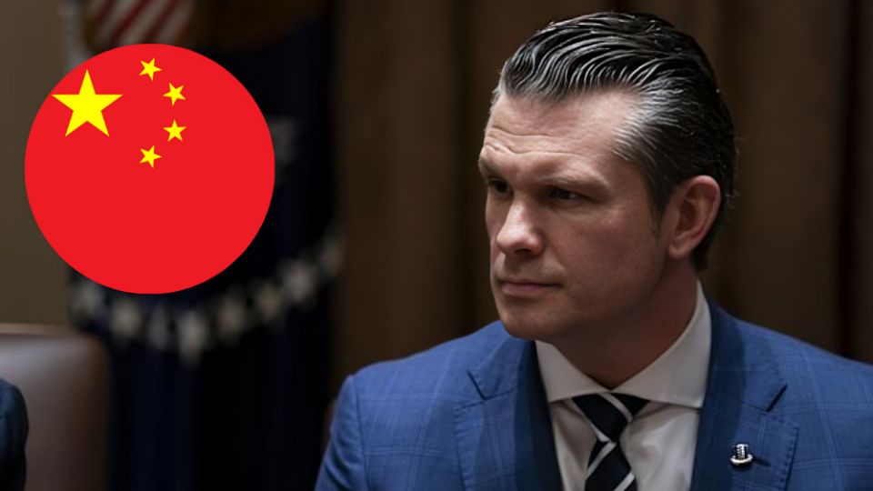 Secretario de Defensa de EU asegura que el país esta 'preparado' para una guerra con China.