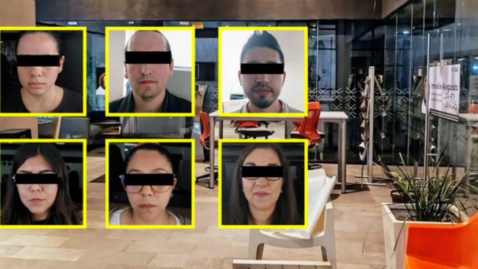Personas detenidas.