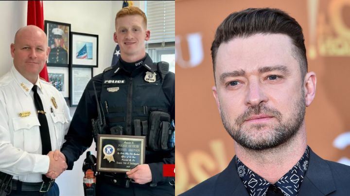 Oficial que arrestó a Justin Timberlake es nombrado 'Policía del año'