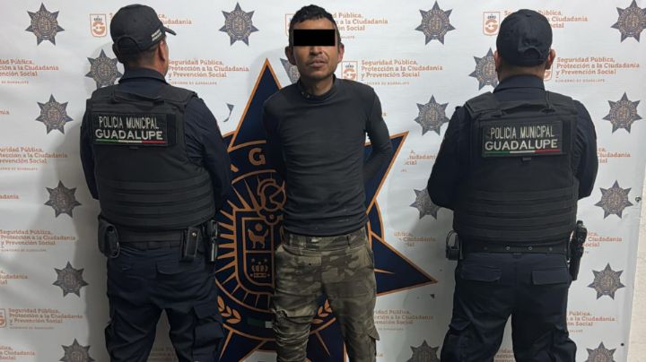 Detienen a un hombre por posesión de droga en Guadalupe