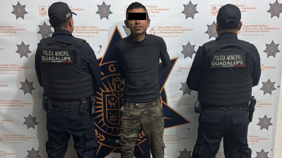Detienen a un hombre por posesión de droga en Guadalupe.