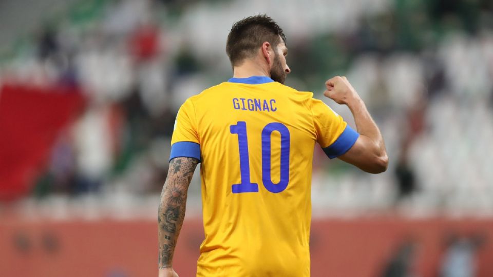 Gignac actual delantero de Club Tigres y uno de los campeones de goleo.