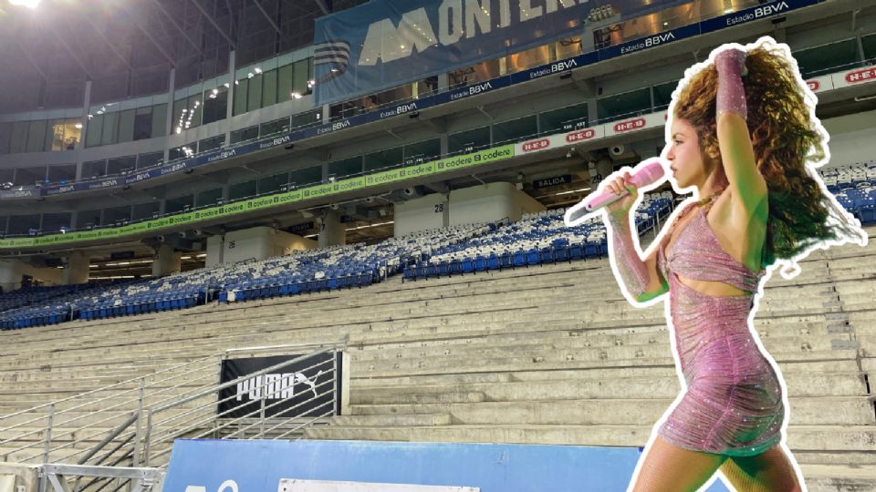 Así se adapta el Estadio BBVA para el concierto de Shakira