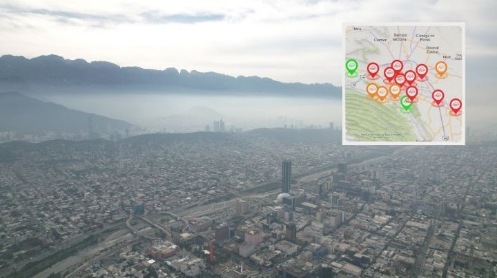 Regios respiran aire muy contaminado este viernes 7 de marzo