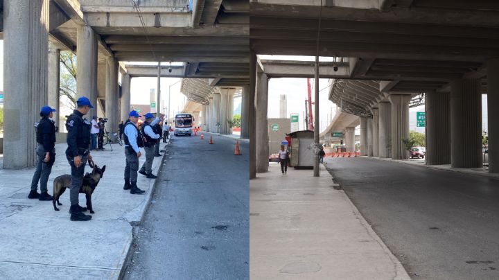 Usuarios señalan falta de seguridad en la parada de camiones de la Y Griega