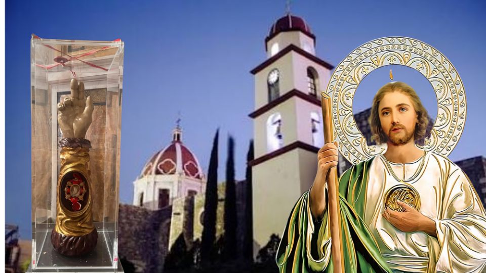 Llegan a Tamaulipas las reliquias de San Judas Tadeo.