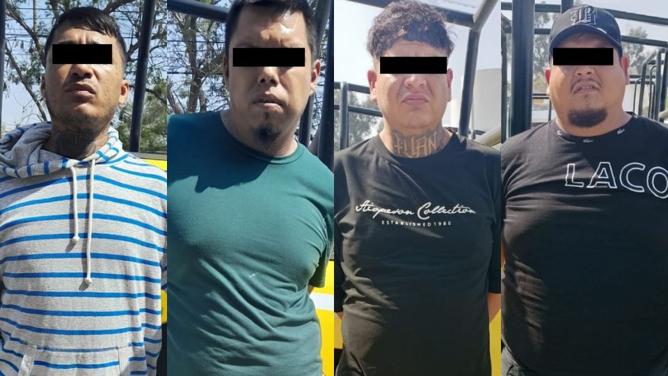 Detienen a 4 hombres por agredir a policías en Monterrey.