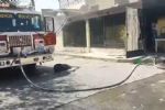 Se registra incendio en casa en Monterrey