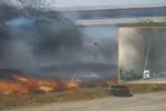 Se incendia un corralón en El Carmen, NL