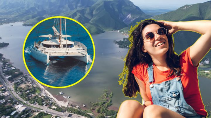 Así es el paseo en barco en la presa La Boca de NL que puedes hacer en Semana Santa | VIDEOS