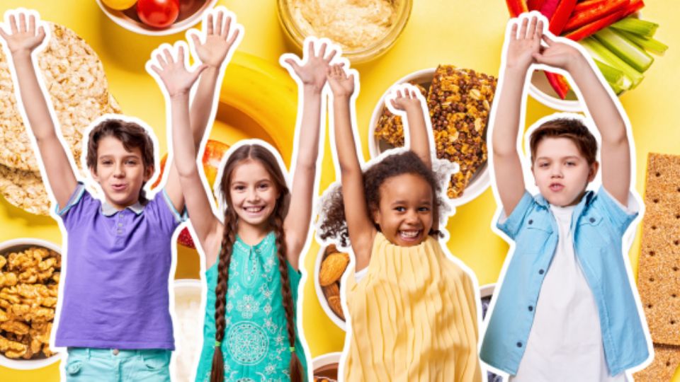 Los mejores snacks saludables para darle a tus hijos.