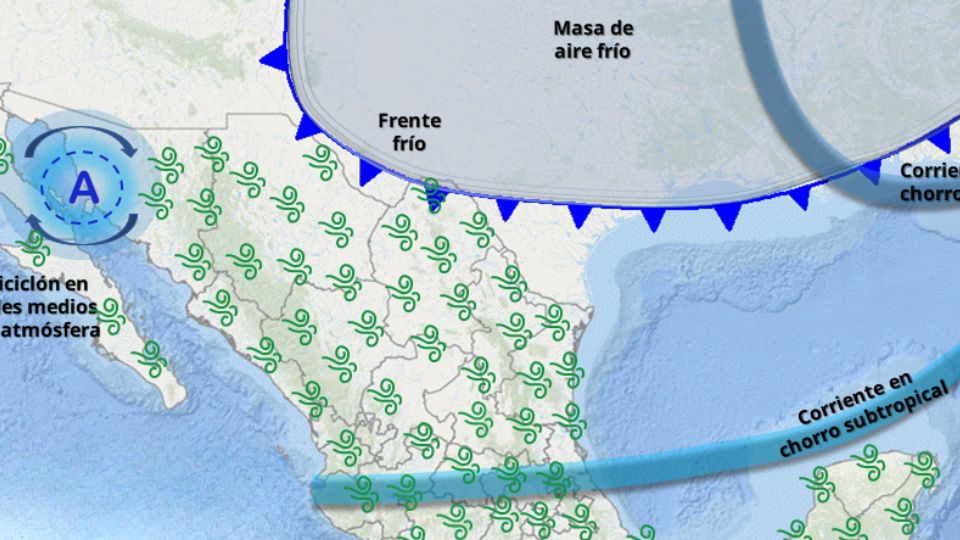 Nuevo frente frío se acerca a Nuevo León | Conagua