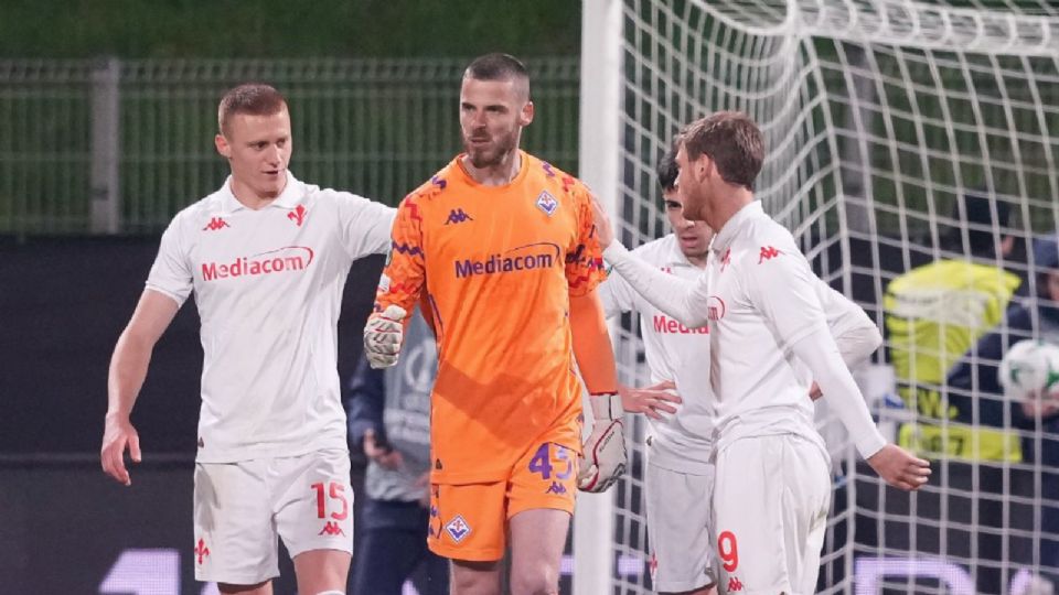 Al Celje en la ida de los cuartos de final de la Liga Conferencia