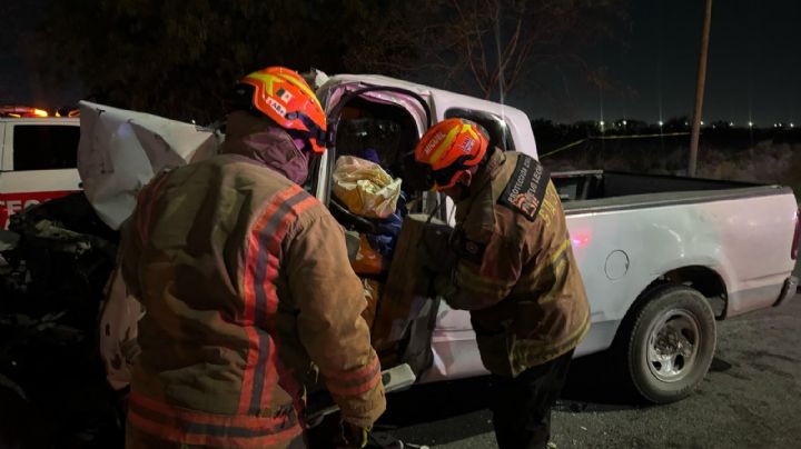 Era tránsito hombre que murió en accidente vial en Apodaca
