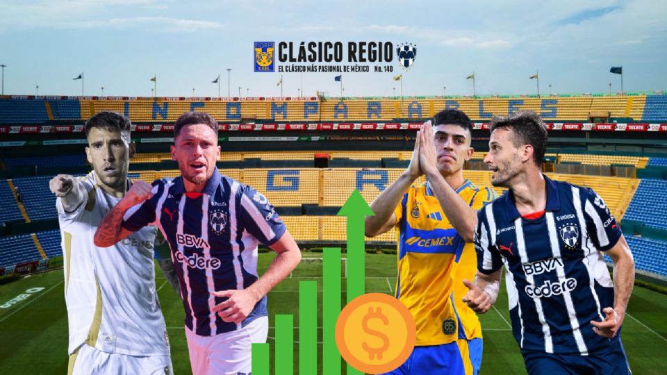 El Clásico Regio 140 enfrenta a dos de las plantillas más caras de la Liga MX