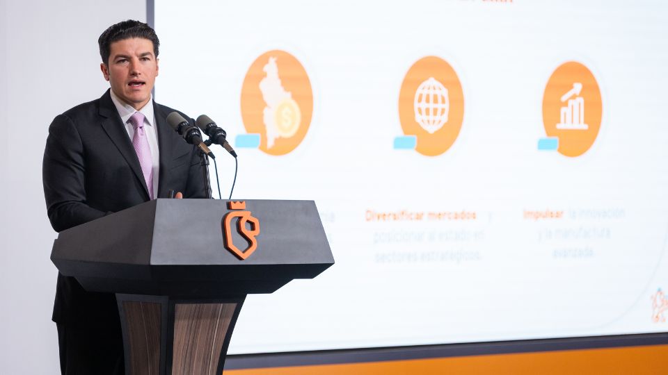 Samuel García, gobernador de Nuevo León.