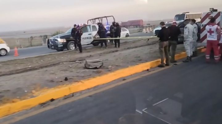 Mueren 3 jóvenes tras chocar en la carretera libre a Nuevo Laredo