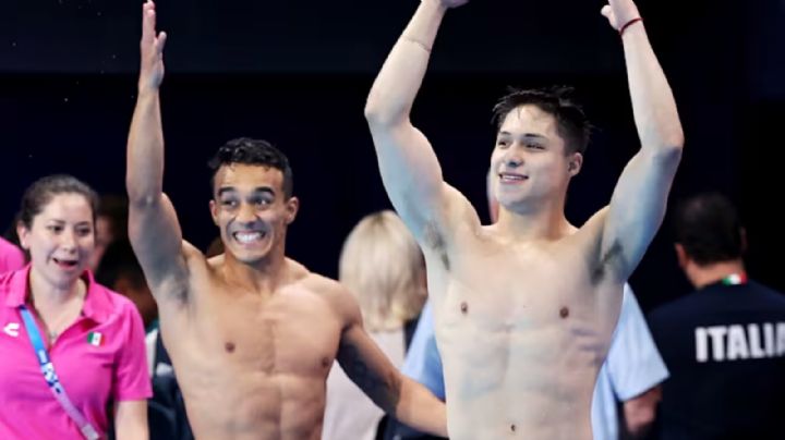 Osmar Olvera y Juan Celaya brillan con plata en la Copa del Mundo de Clavados en Canadá