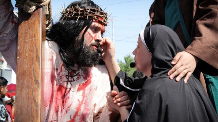 Madre e hijo interpretarán a María y Jesús en viacrucis de Santa María Goretti