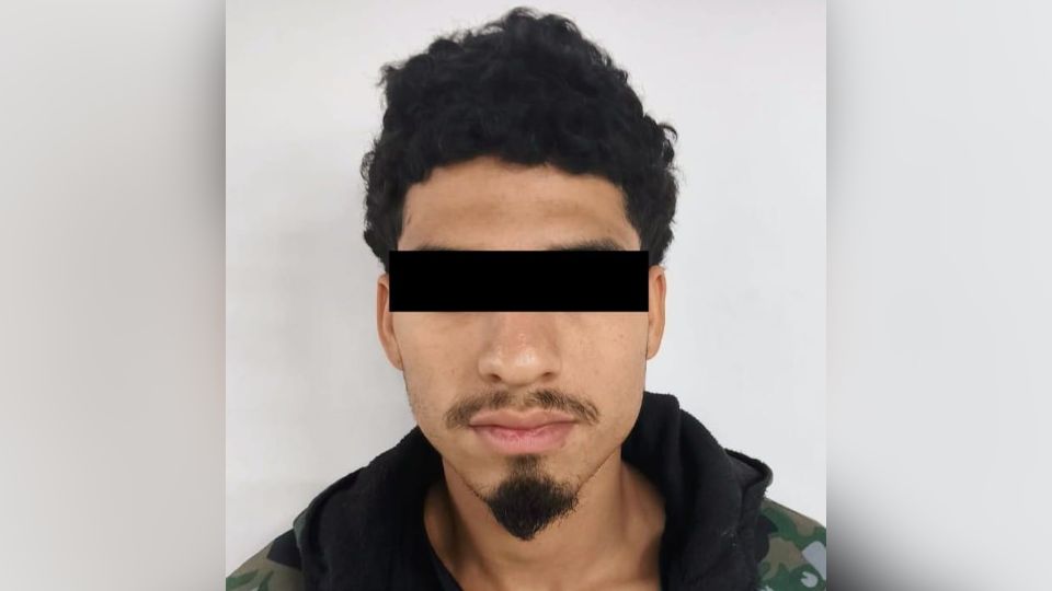 Brayan, joven detenido en Monterrey por presunto delito de secuestro