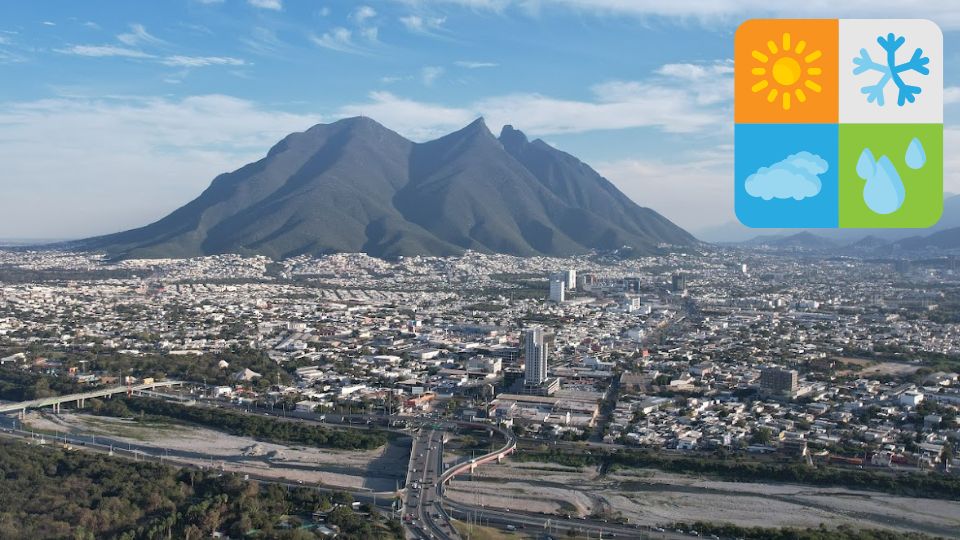 Pronóstico del clima extendido para Nuevo León