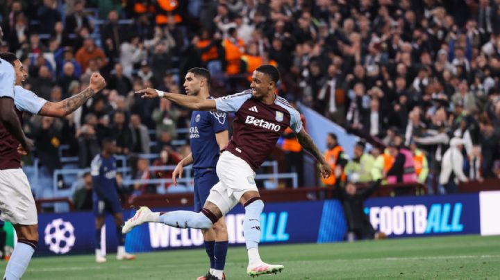 Champions League: Aston Villa remontó un 0-2, pero no fue suficiente para eliminar al PSG