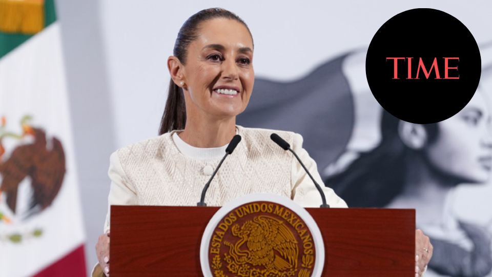 Aparece Claudia Sheinbaum en lista de 100 personas más influyentes del mundo